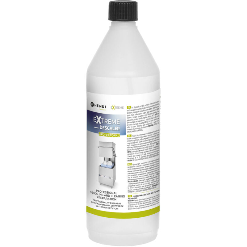 foto del prodotto decalcificante liquido per decalcificare lavastoviglie ristorazione 1l hendi 975008