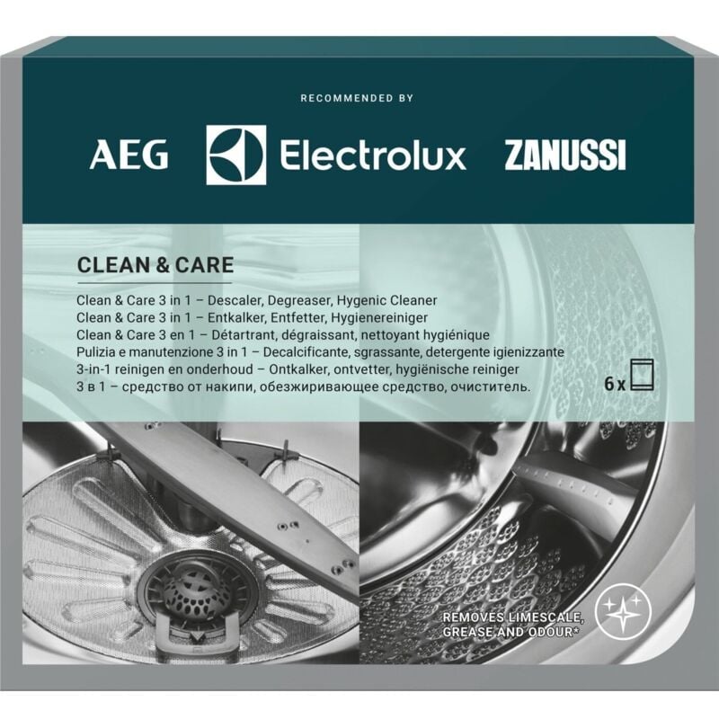 foto del prodotto decalcificante, sgrassante, detergente igienico (6 bustine x 50 g) - accessori e prodotti electrolux 3462047332543659517