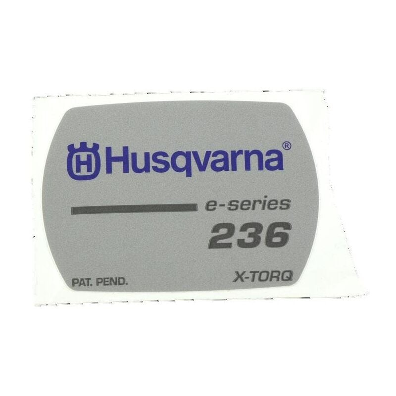 foto del prodotto decalcomania 575730301 originale husqvarna