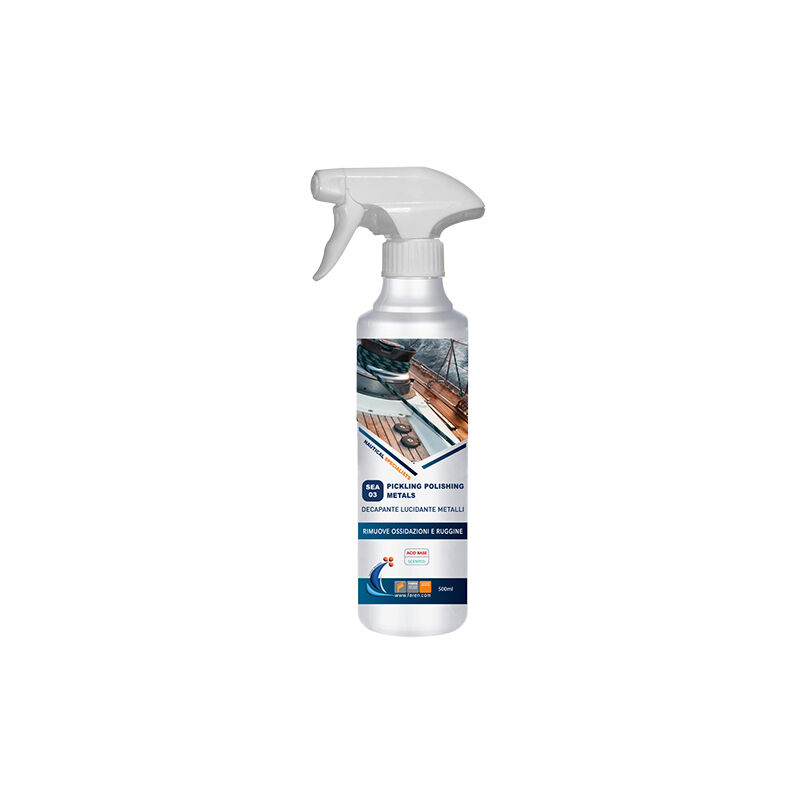 foto del prodotto decapante per metalli linea nautica 500 ml
