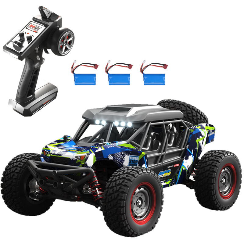 foto del prodotto decdeal auto telecomandata 2,4 ghz ad alta velocit 70 km h tutti i terreni 1 16 scala completa brushless telecomando camion fuoristrada auto 4wd