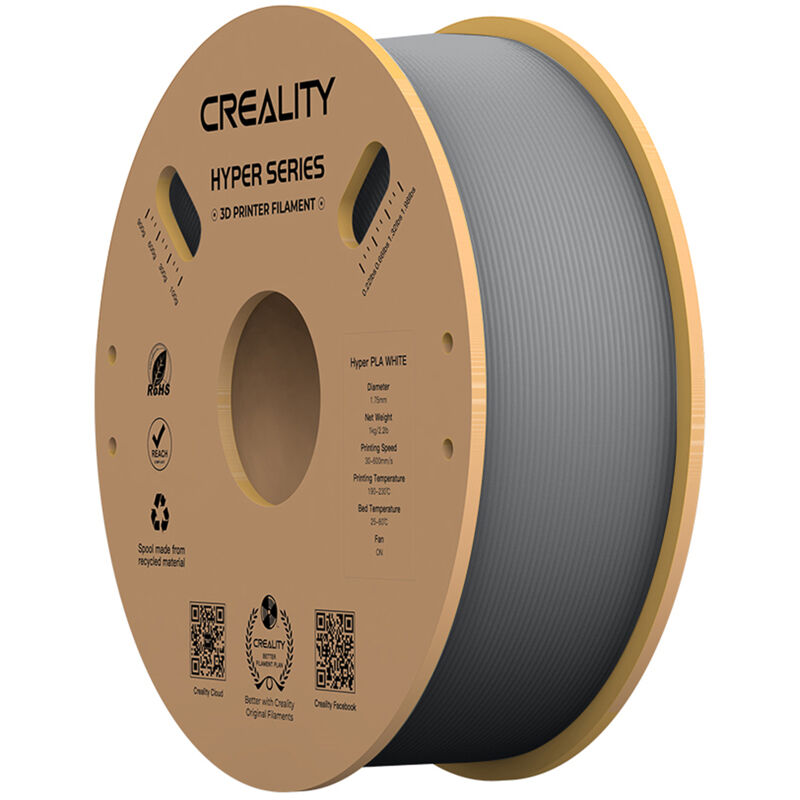 foto del prodotto decdeal filamento creality hyper pla 1,75 mm elevata fluidit materiale di stampa 3d ad alta velocit bobina di estrusione stabile dimensionale 1