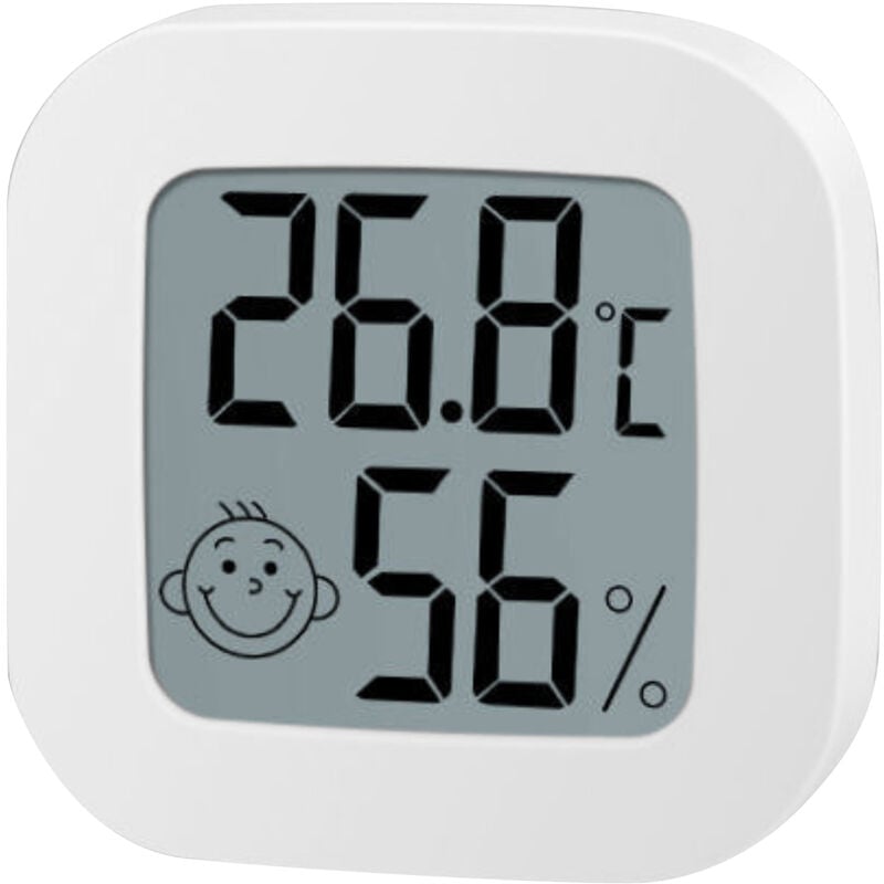 foto del prodotto decdeal mini termometro da interno monitor di umidit sensore di temperatura lcd digitale misuratore di umidit indicatore di temperatura stazione