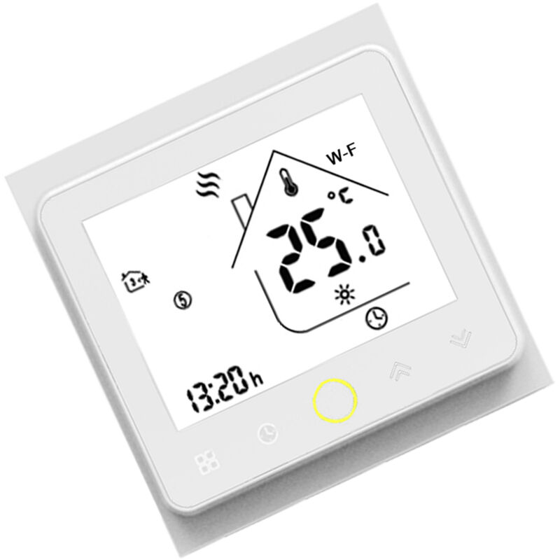 foto del prodotto decdeal modello bht 002 galw termostato intelligente per il riscaldamento a pavimento dell acqua regolatore di temperatura wifi compatibile con