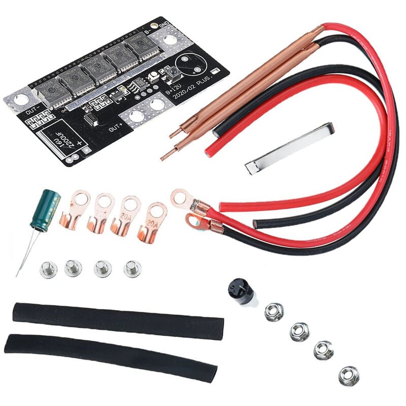 foto del prodotto decdeal puntatrice automatica per batterie 12v kit saldatura nichel, rame e stagno incluso corrente da 90a a 150a alimentazione 12v stabile