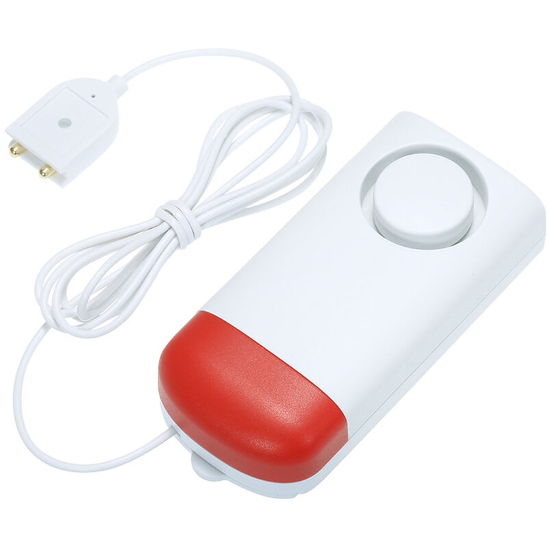 foto del prodotto decdeal sensore di perdite d acqua wireless 433 mhz rilevatore di intrusioni di perdite d acqua autonomo supporto avviso di allarme di troppo pieno