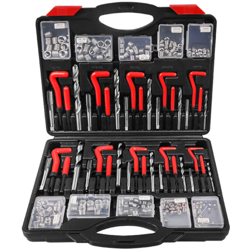 foto del prodotto decdeal set di strumenti di riparazione rapida per filettatura dado danneggiata kit di strumenti di riparazione per rubinetti per viti per auto