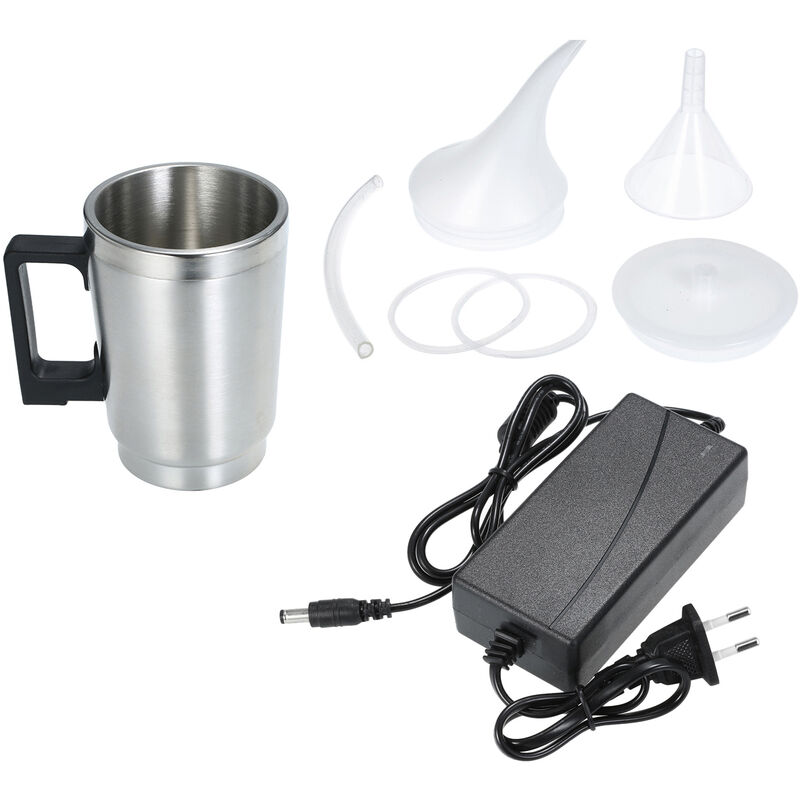foto del prodotto decdeal strumento di riparazione per lucidatura fari per auto kit di strumenti per lucidatura fari tazza di atomizzazione del riscaldamento tazza