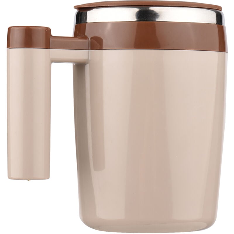 foto del prodotto decdeal tazza con agitazione automatica da 380 ml con coperchio, tazza da caff con agitazione magnetica automatica, tazza da caff con agitazione