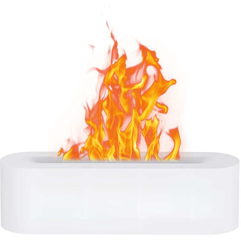foto del prodotto decdeal umidificatore con diffusore di fiamma spegnimento automatico diffusore di oli essenziali da 150 ml 3 modalit timer silenzioso 7 colori