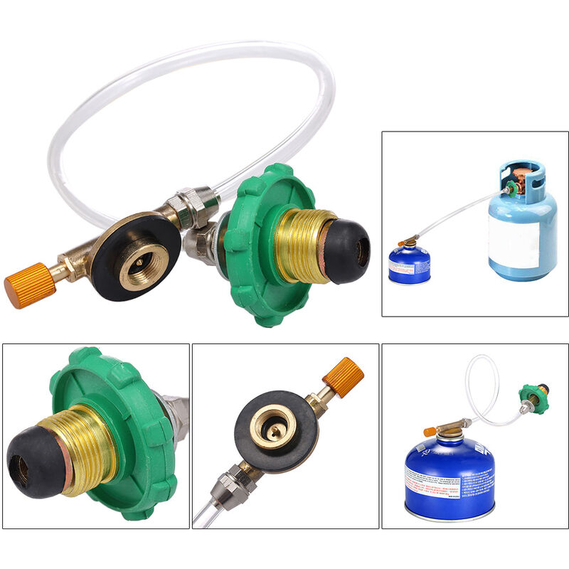 foto del prodotto decdeal valvola di riempimento gas piatta di sicurezza per stufa da esterno valvola di riempimento gas piatta di sicurezza estesa