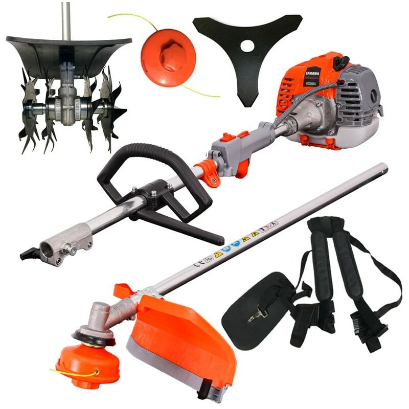 foto del prodotto decesplugiatore motozappa divisibile multifunzione 32 cc