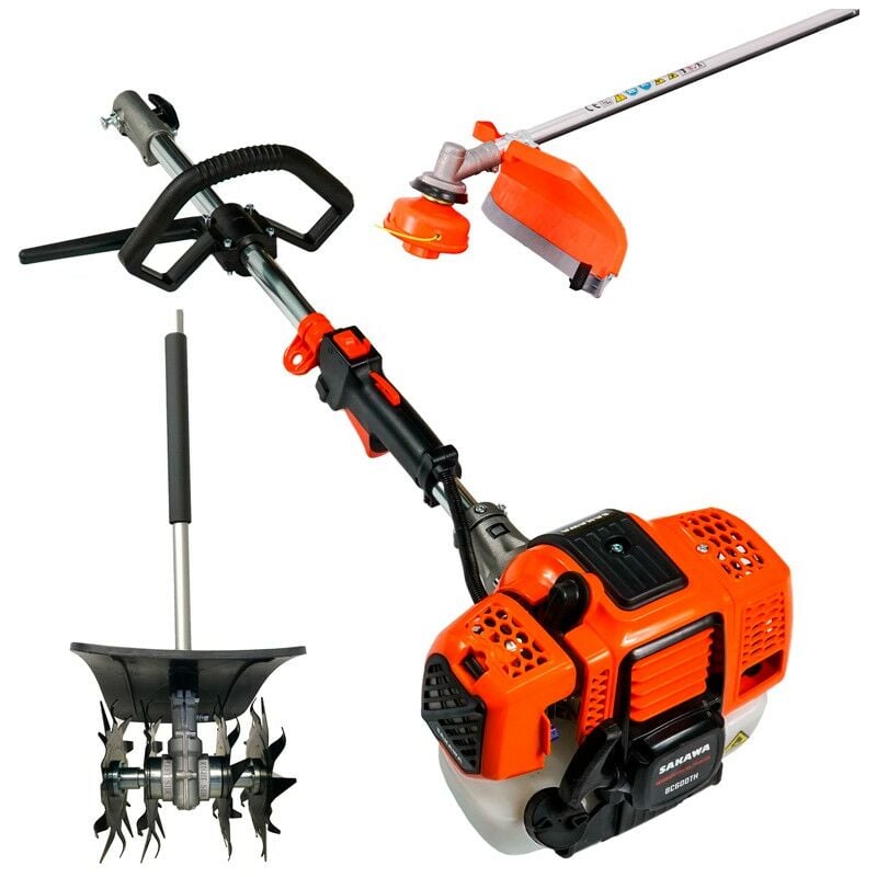 foto del prodotto decesplugiatore motozappa divisibile multifunzione 48 cc
