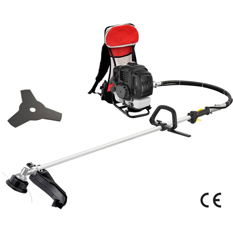 foto del prodotto decespugliatore a scoppio 52.8 cc tagliaerba a zaino papillon ferritalia