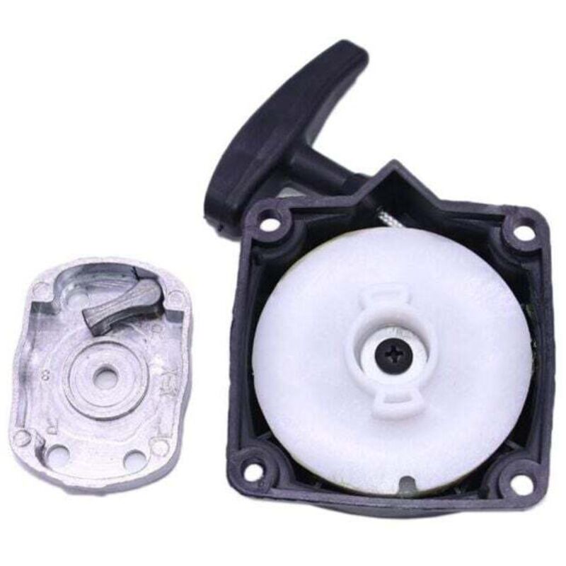 foto del prodotto decespugliatore con avviamento a strappo, multifunzione 4 in 1, utensile a palo e trivella