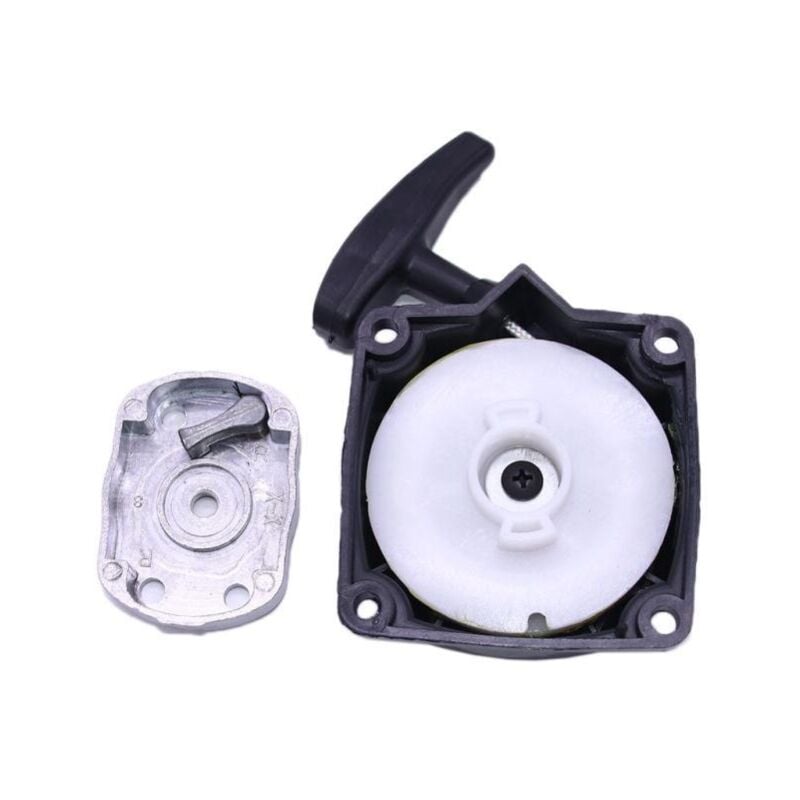 foto del prodotto decespugliatore con avviamento a strappo, multifunzione 4 in 1, utensile a palo e trivella