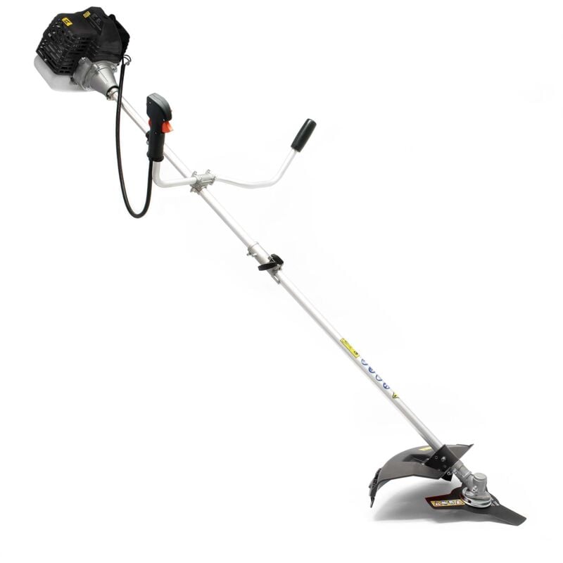 foto del prodotto decespugliatore e tagliabordi 2in1, motore a benzina, 1,76 cv 1,3kw, 6500 giri min wiltec