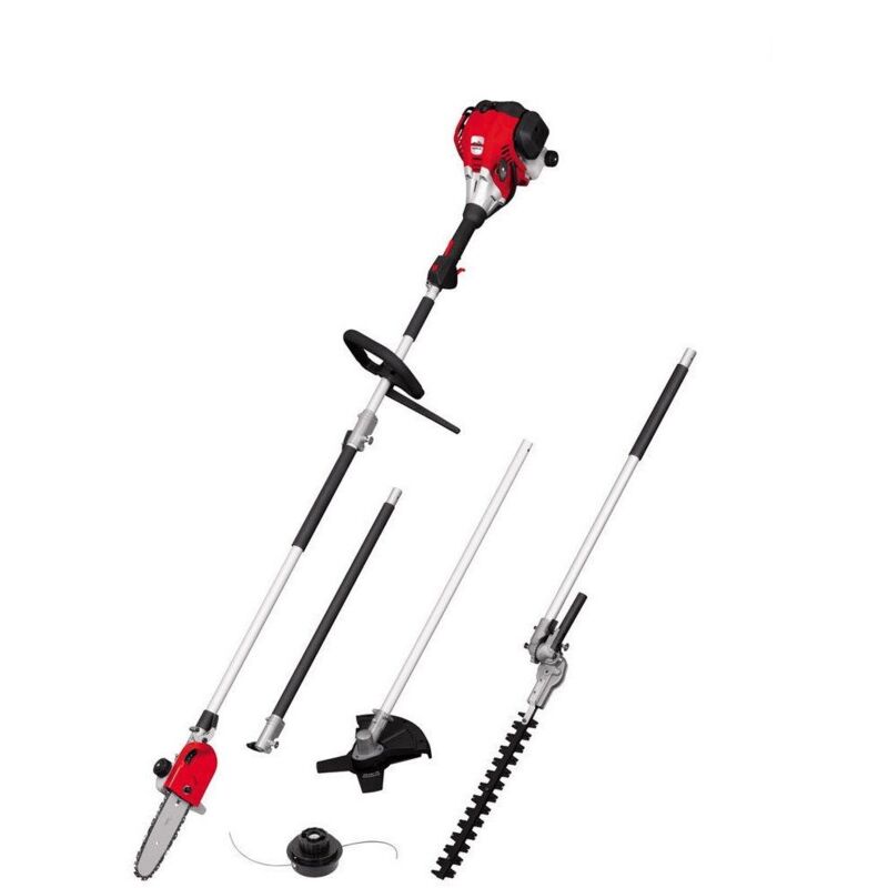 foto del prodotto decespugliatore motosega potatrice multifunzione a scoppio grizzly mgps 25 cc