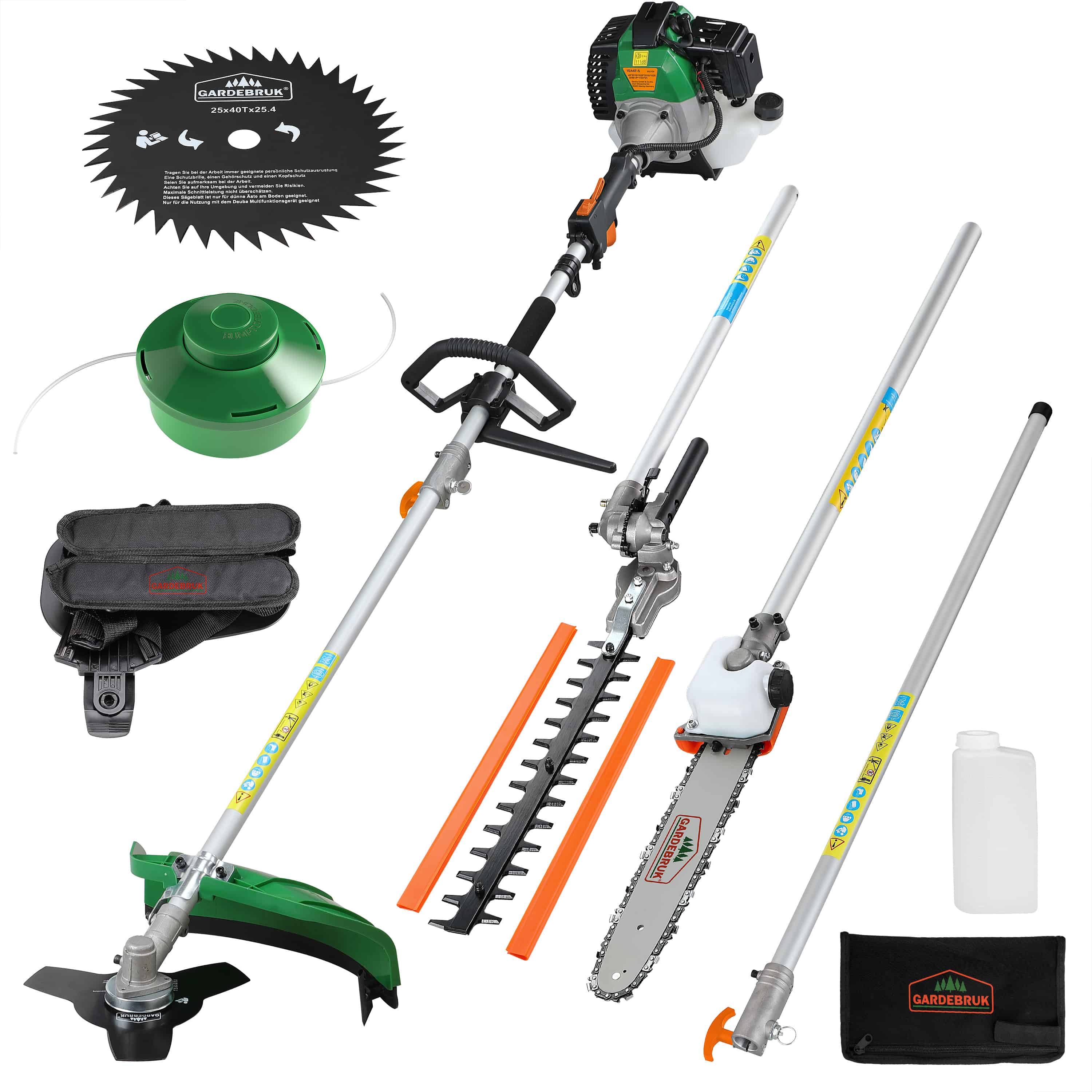 foto del prodotto decespugliatore multifunzione 5 in 1 a benzina