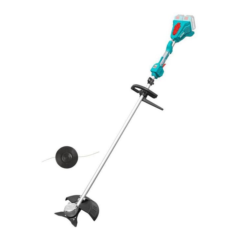 foto del prodotto decespugliatore tagliabordi tagliaerba rasaerba a batteria 40v brushless total