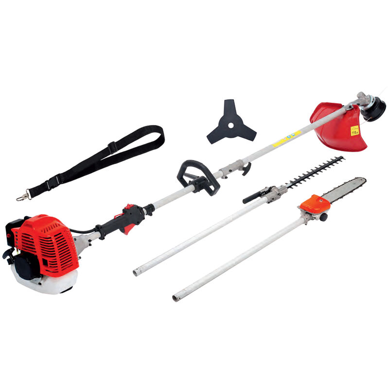 foto del prodotto decespugliatore tagliaerba tosaerba rasaerba a scoppio 4 in 1 power x hit 32,6cc