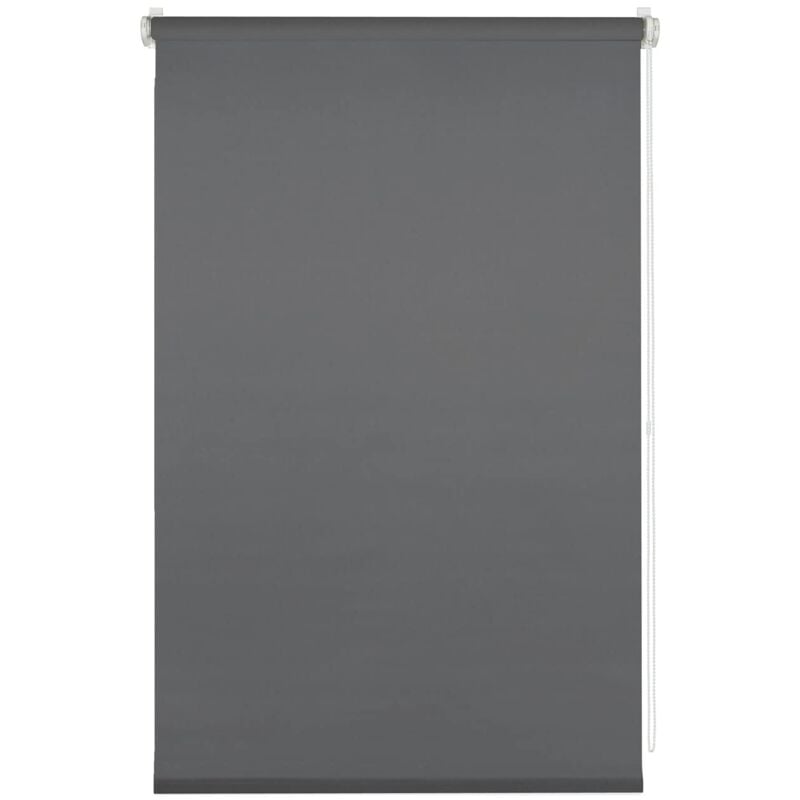 foto del prodotto deco company tenda a rullo con fissaggio a incastro, da giorno, opaca, universale, antracite, 65 x 150 cm lxh materiale di montaggio incluso