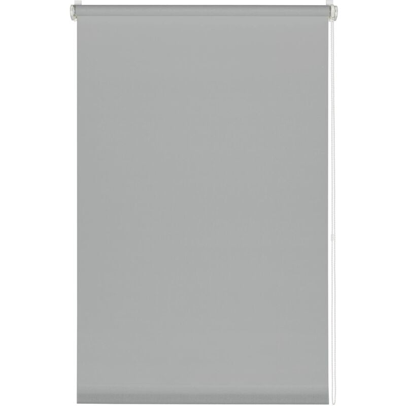 foto del prodotto deco company, tenda a rullo uni grigio chiaro 55 x 150