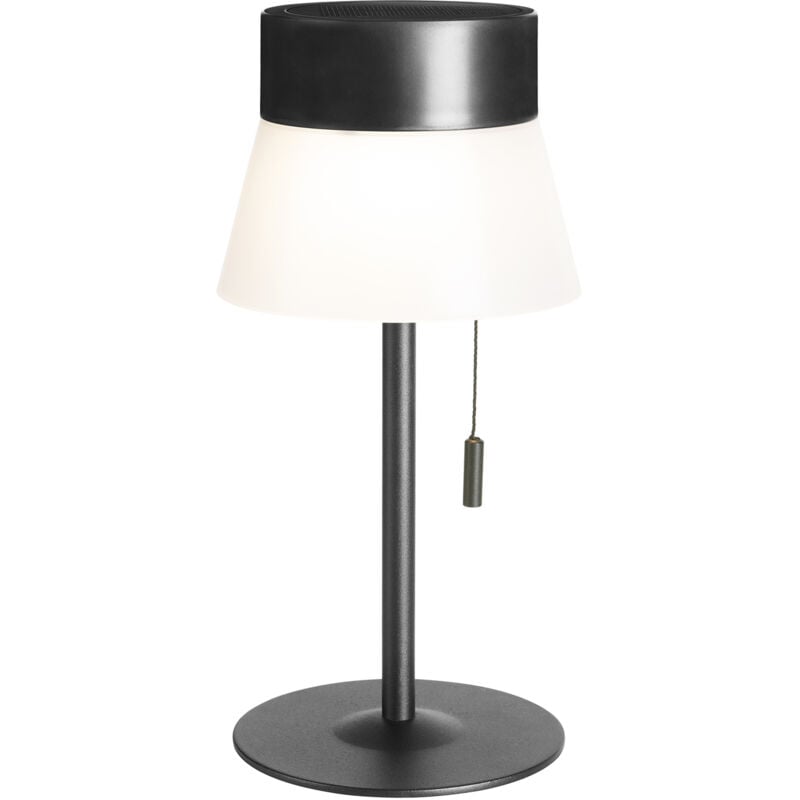 foto del prodotto deco l mpara de mesa solar para exterior e interior. l mpara solar con ip54 para jard n y terraza. incluye cable usb