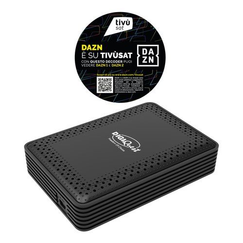 foto del prodotto decoder digiquest ricd1248 tivusat microsat retro black