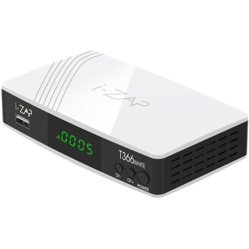 foto del prodotto decoder digitale terrestre hd ican t366-white-dvbt2