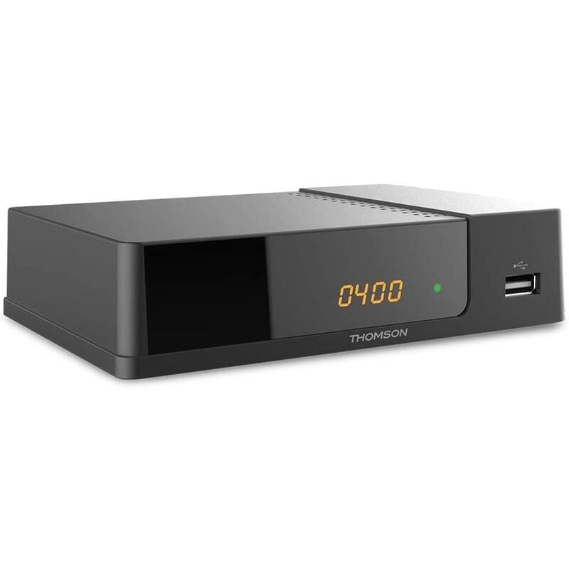 foto del prodotto decoder digitale terrestre thomson dvb t2 hd tht709 full hd hdmi scart