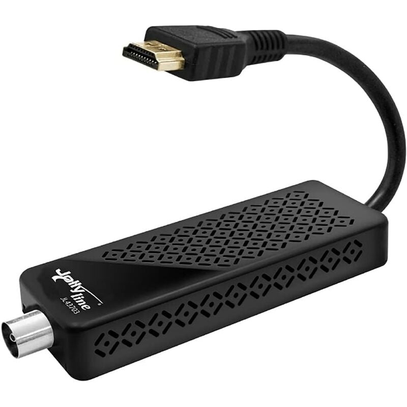 foto del prodotto decoder stick digitale terrestre con cavo hdmi integrato jolly line mod. jl43703