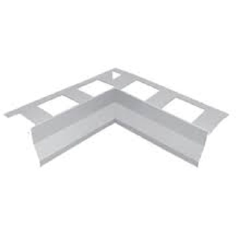 foto del prodotto decor space angolare per gocciolatoio in alluminio per balconi e terrazze interno