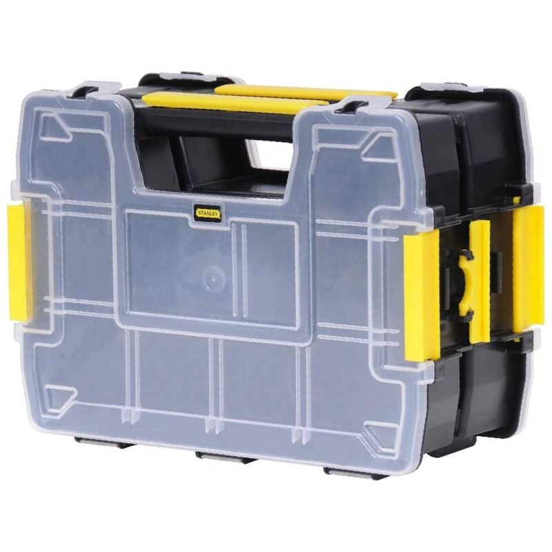 foto del prodotto decor space cassetta organizer porta minuteria doppia light in polipropilene con speciale struttura dei divisori interni