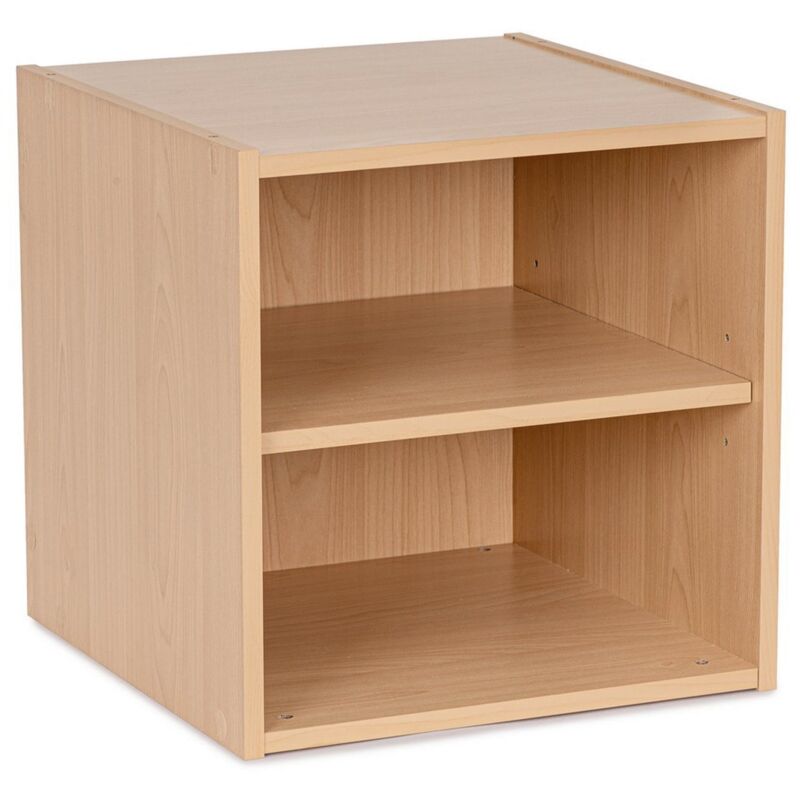 foto del prodotto decor space cubo composite pro porta oggetti, mobile per interno, 35 x 35 x h 35 cm mattone vuoto