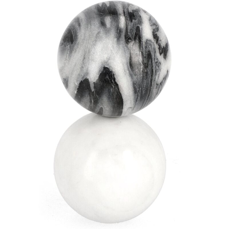 foto del prodotto decor space decorazione kandy h 18 in formato sfera realizzato in marmo solo per uso decorativo