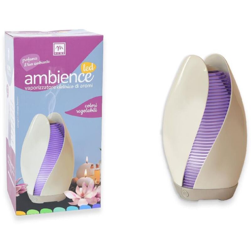 foto del prodotto decor space diffusore elettrico di fragranza aromi oli essenziali con led per ambienti