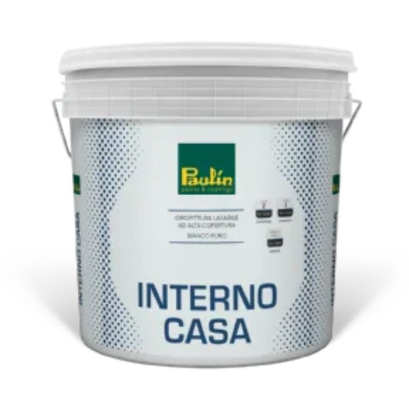 foto del prodotto decor space interno casa idropittura lavabile opaca ad alta copertura per ambienti interni 14 lt