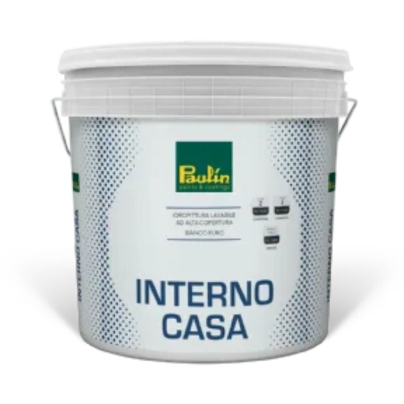 foto del prodotto decor space interno casa idropittura lavabile opaca ad alta copertura per ambienti interni 5 lt