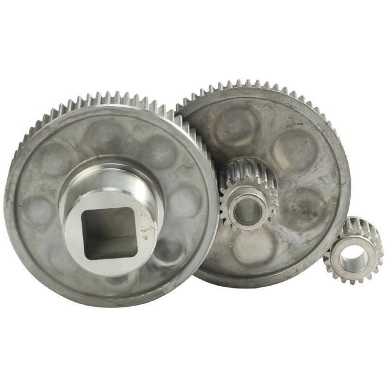 foto del prodotto decor space kit da 3 ingranaggi in alluminio progettati per essere utilizzati con uno spremipomodoro n. 5