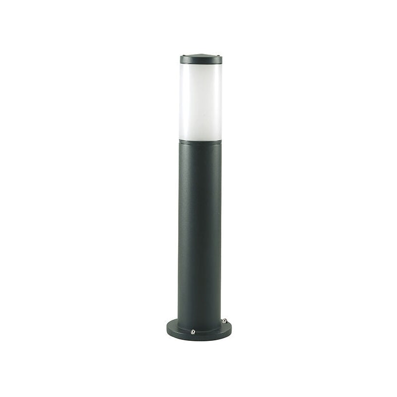 foto del prodotto decor space lanterna a paletto fidel lampada da esterno in alluminio h 55 cm