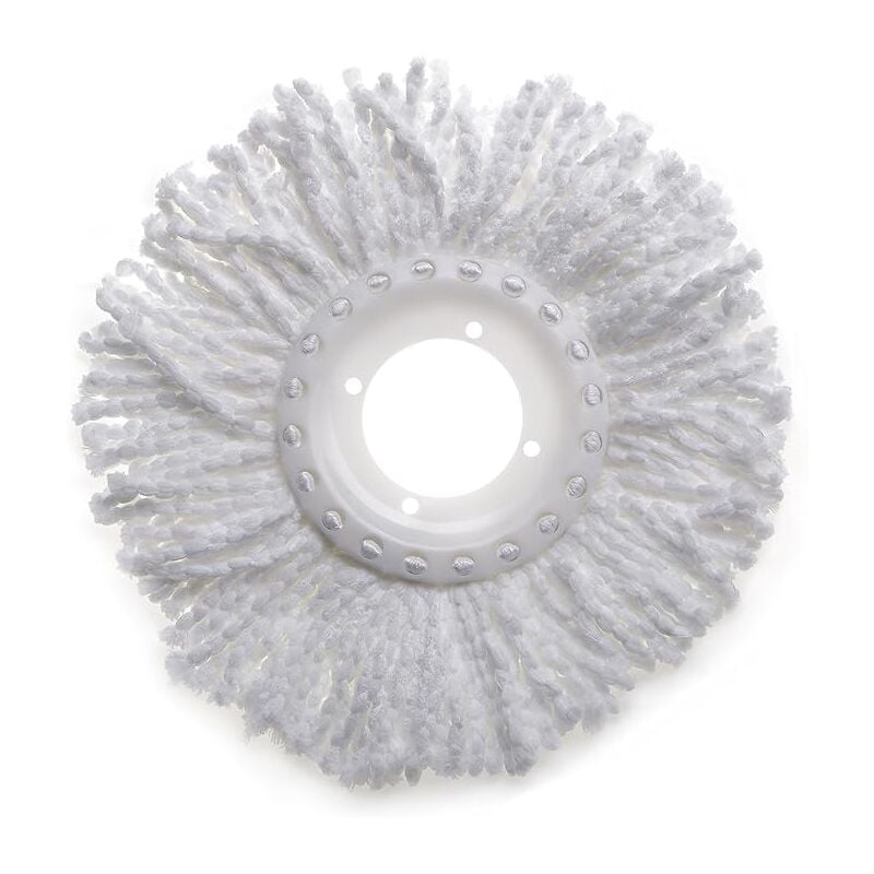 foto del prodotto decor space mop circolare lava pavimenti realizzato con fili di 100 microfibra
