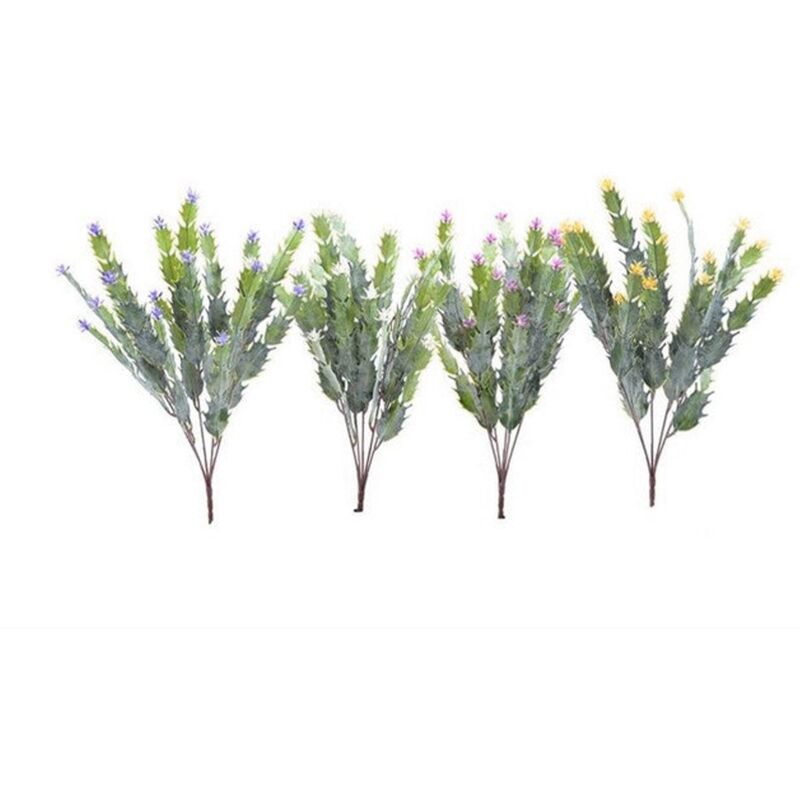 foto del prodotto decor space pianta artificiale di fiori mediterranei per decorazione ambienti h 40 cm