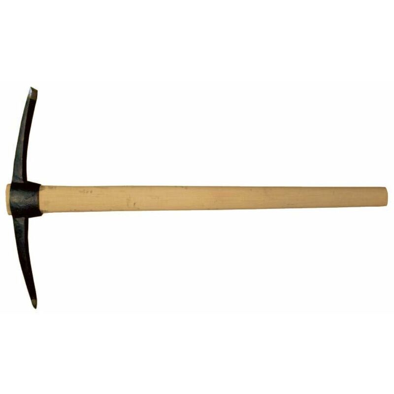 foto del prodotto decor space piccone in acciaio forgiato di qualit con manico in legno di faggio 1,5 kg