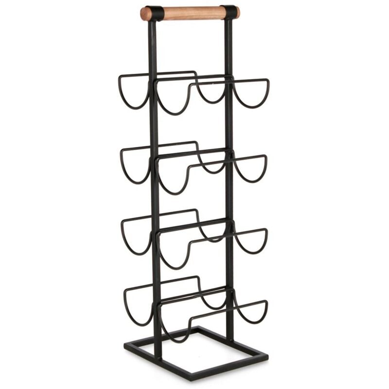 foto del prodotto decor space porta bottiglie isaac struttura in acciaio verniciato a polvere per interni 6 posti standard