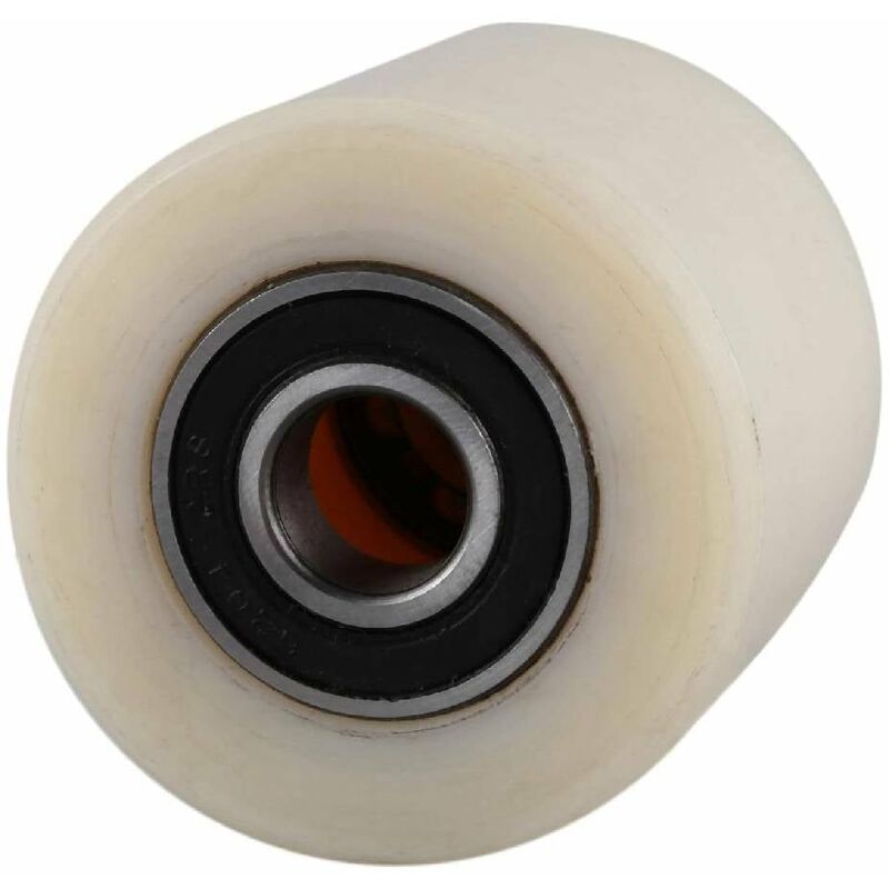 foto del prodotto decor space rullo per transpallet di ricambio rivestito in nylon mozzo su cuscinetti a sfera schermati