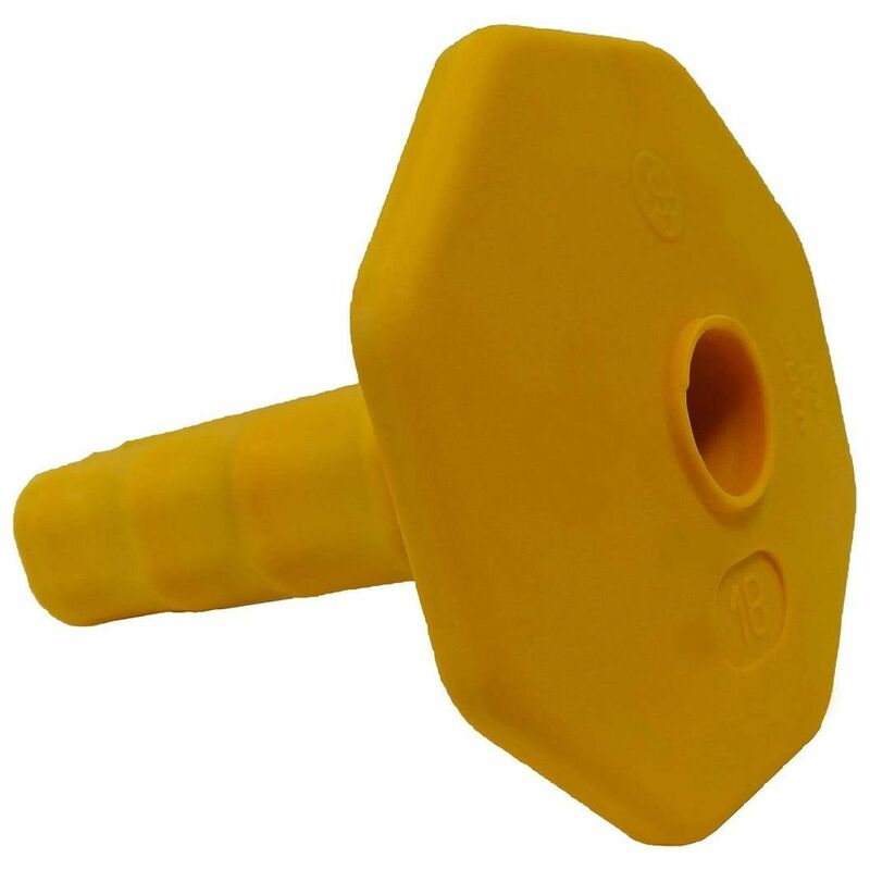 foto del prodotto decor space salvamano per scalpello in gomma termoplastica resistente con impugnatura anatomica 16 mm