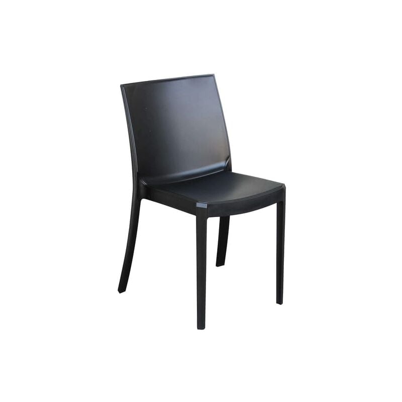 immagine 0 del prodotto decor space sedia in polipropilene san francisco per interno e esterno, adatto per bar e strutture bianco confezione da 1 pezzo