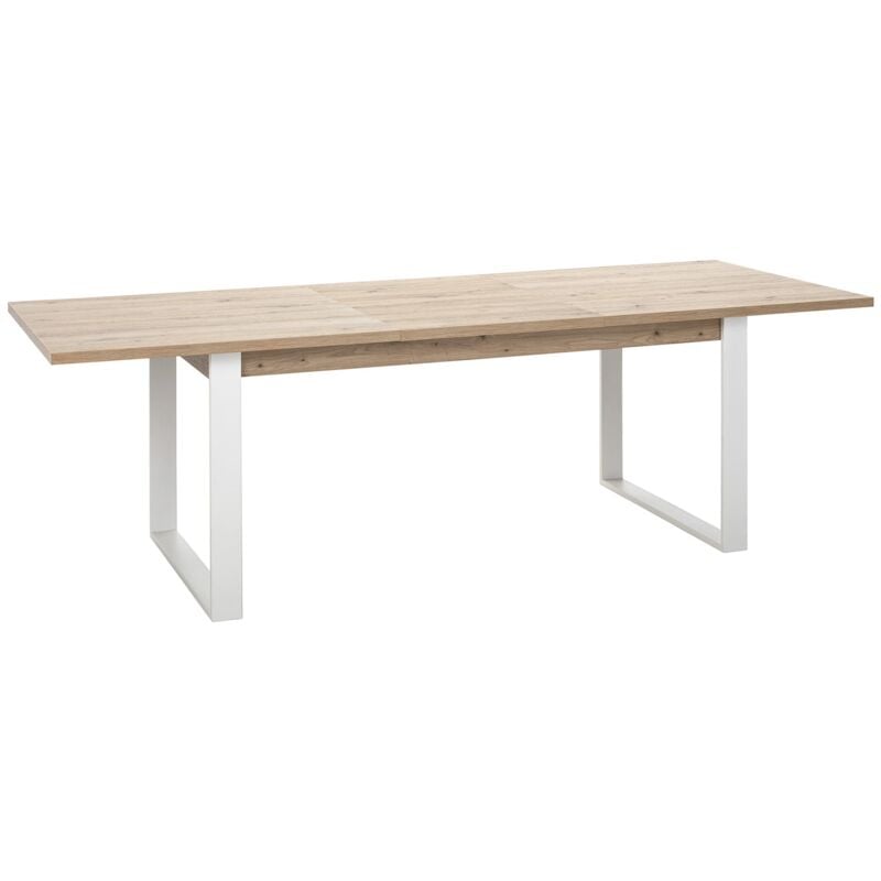 foto del prodotto decor space tavolo in legno allungabile mundi per interno arredamento cucina e soggiorno 180 240 cm