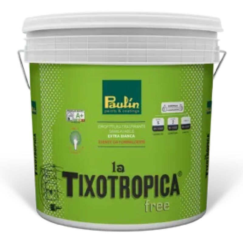 foto del prodotto decor space tixotropica free idropittura murale traspirante ad alta copertura , lt lt 5